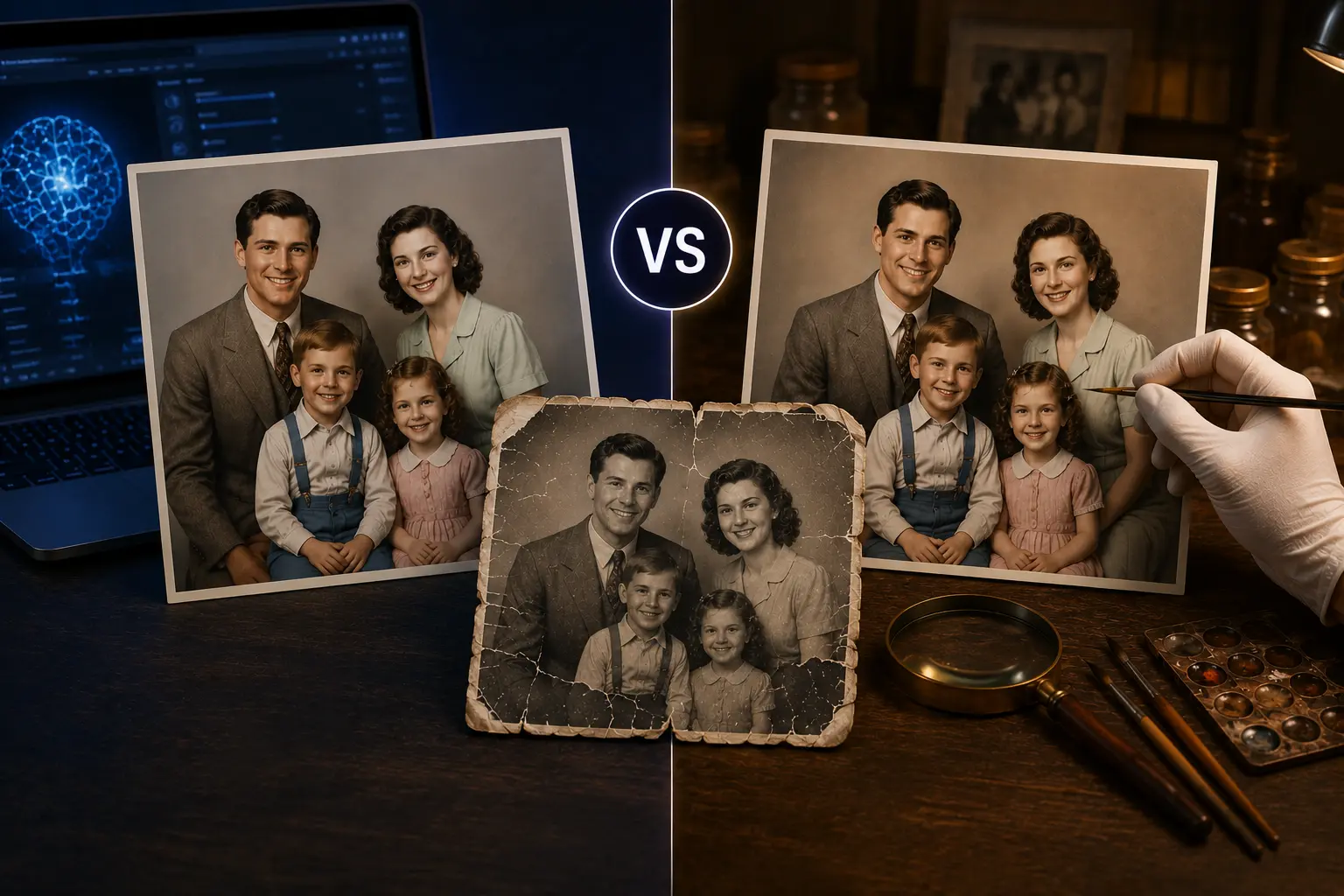 restauration de photos