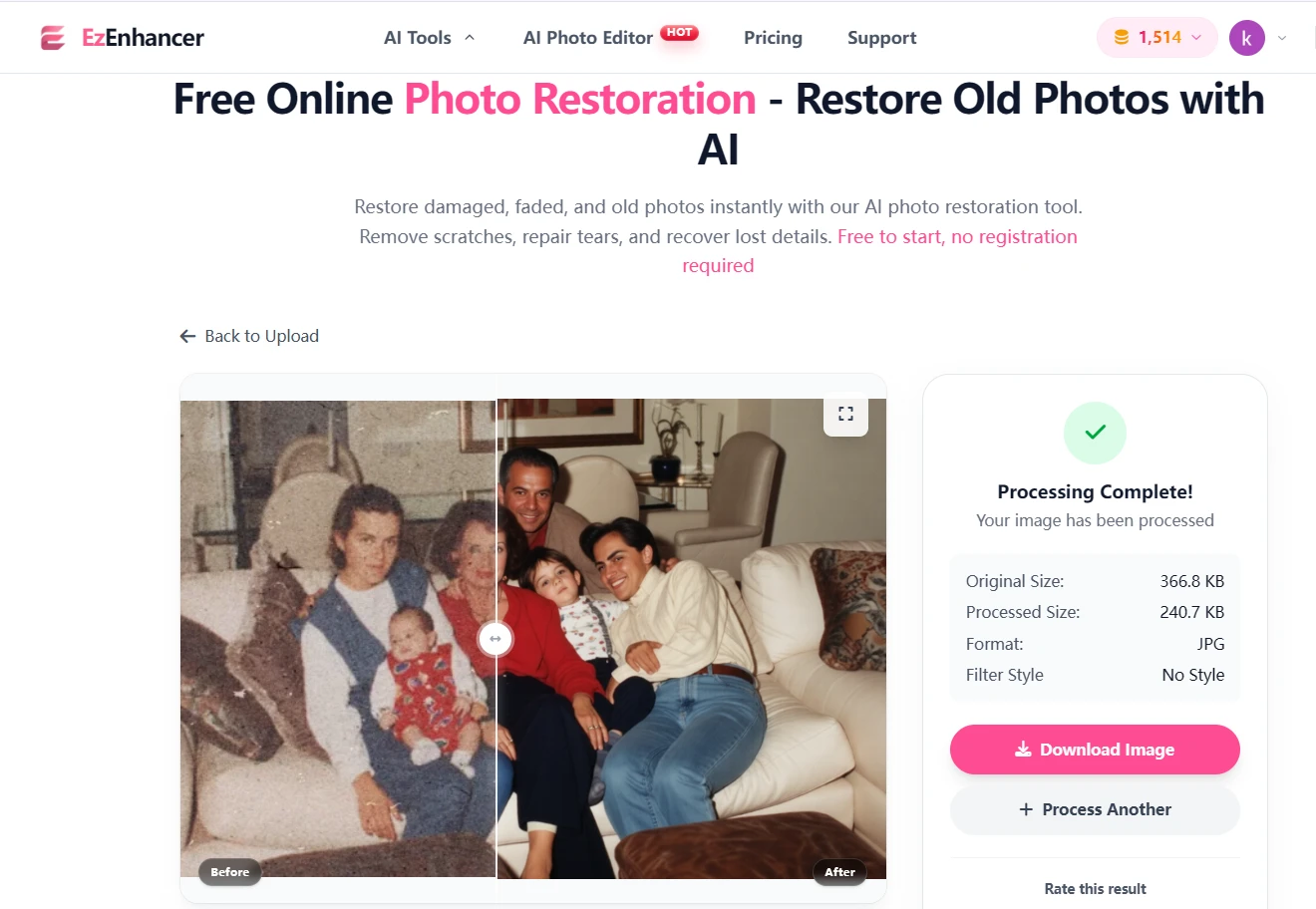 ezenhancer.ai-iphoto-restoration
