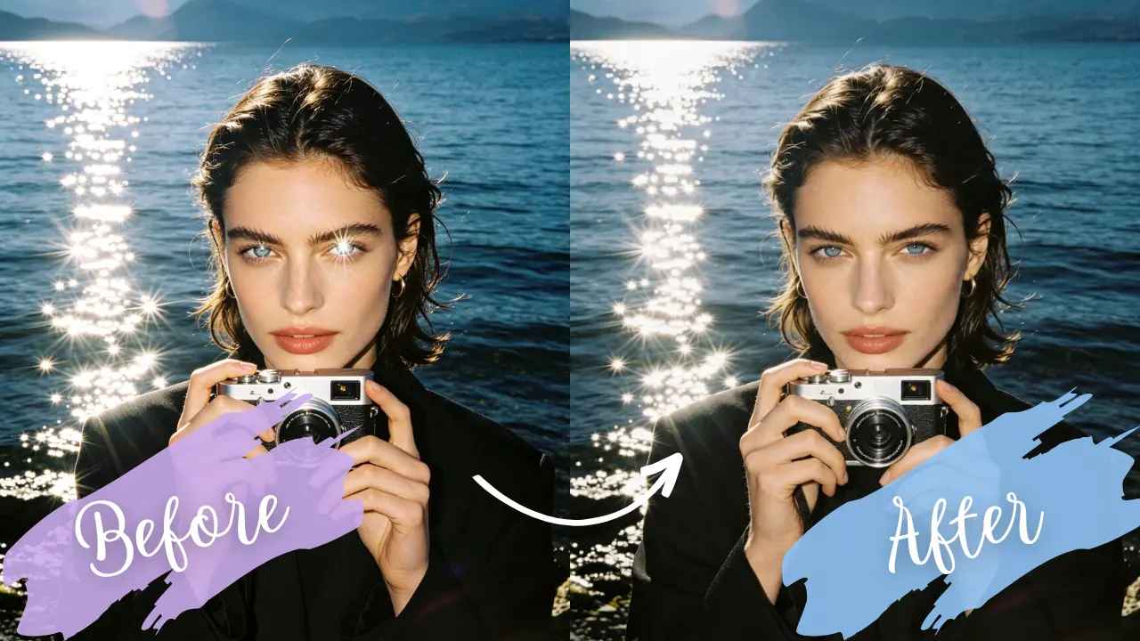 Fotoğraflarda Flaş Parlaması Nasıl Giderilir? Her Kullanıcı İçin En İyi Yapay Zekâ Araçları (2026 Rehberi)