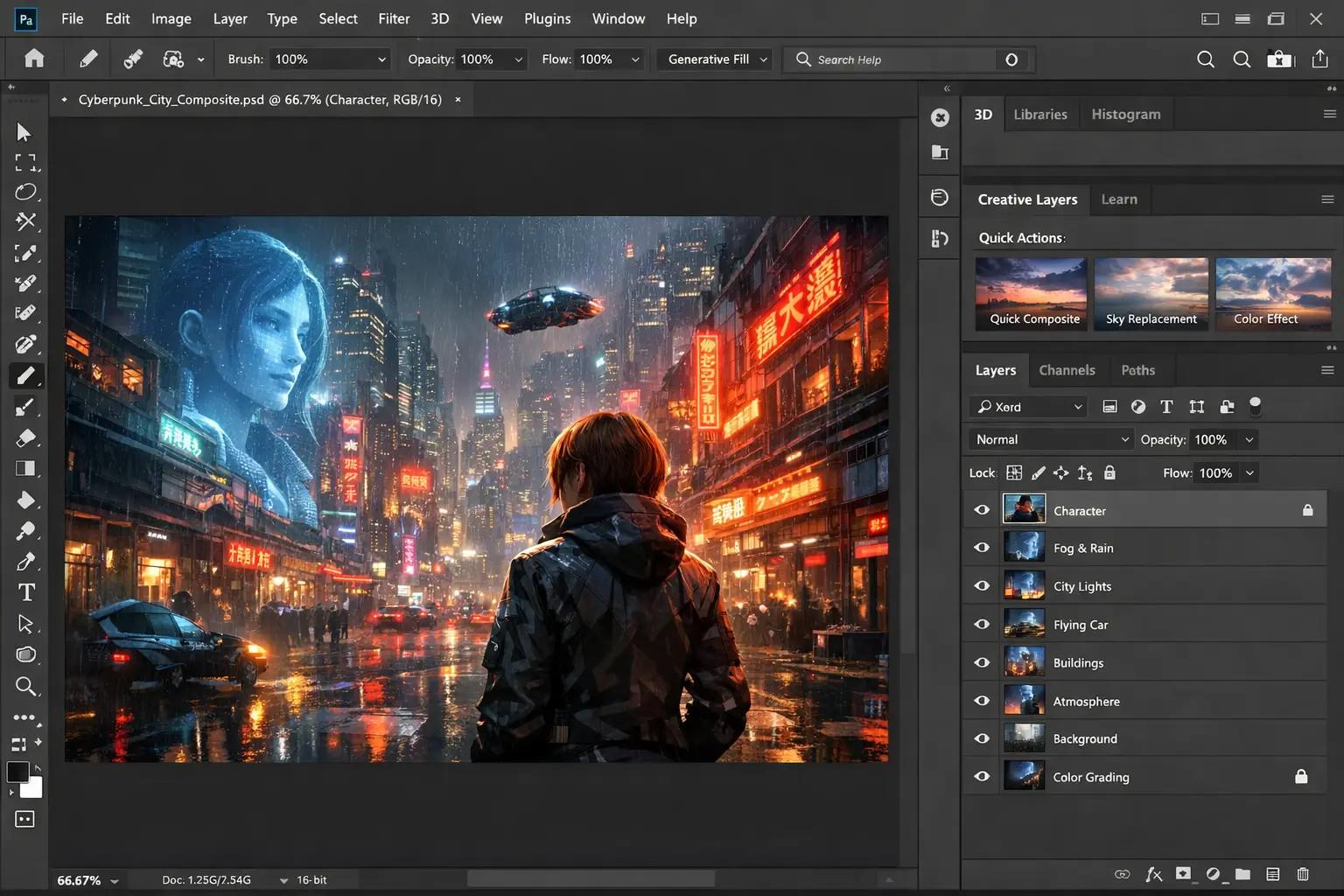 photoshop sharpen image