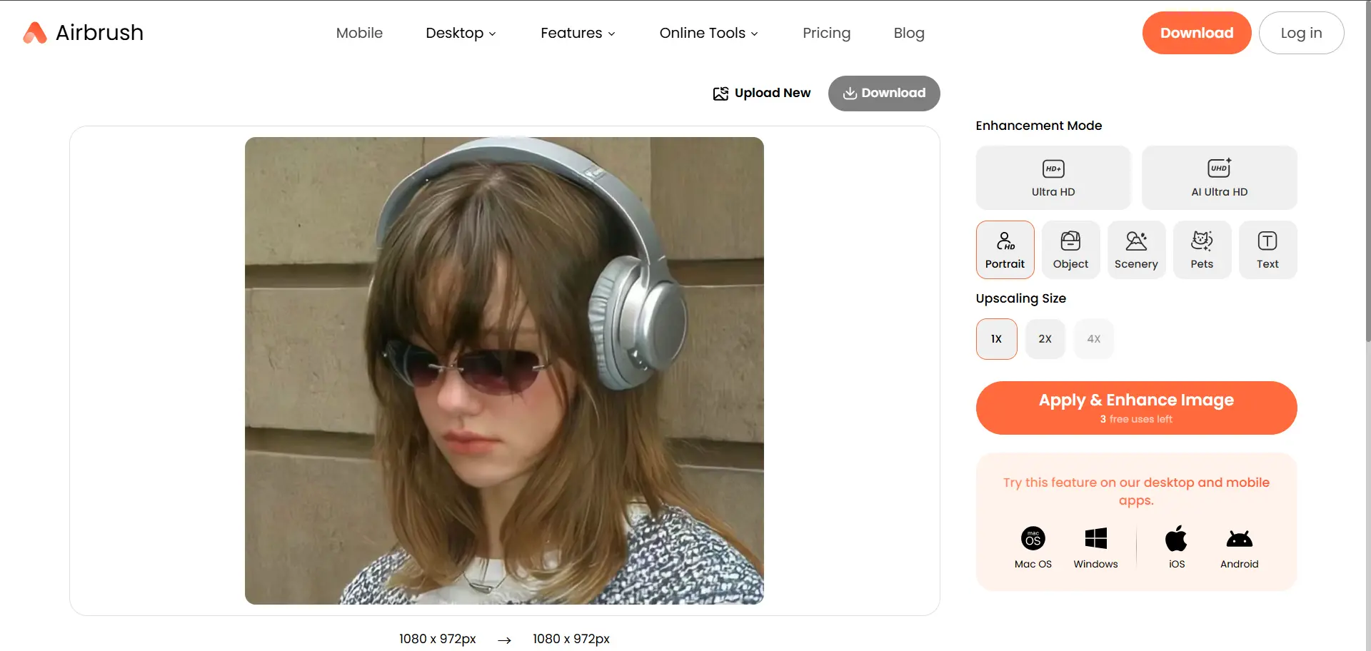 airbrush photo enhancer