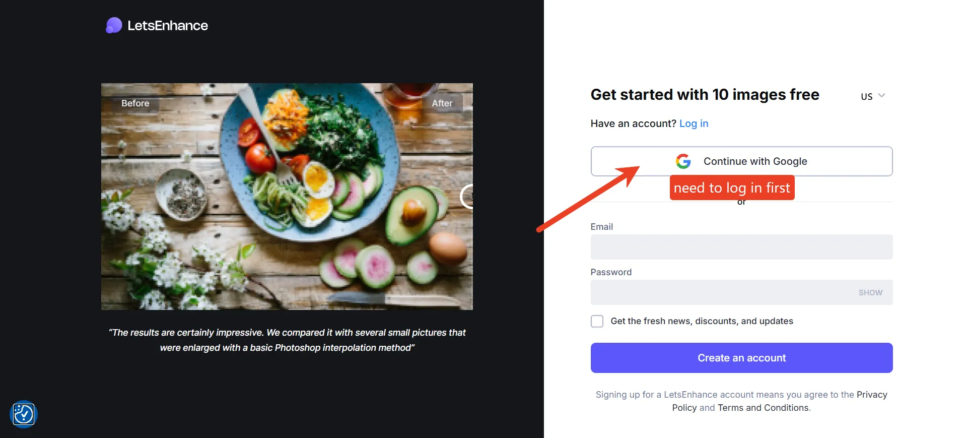 letsenhance ai unblur image