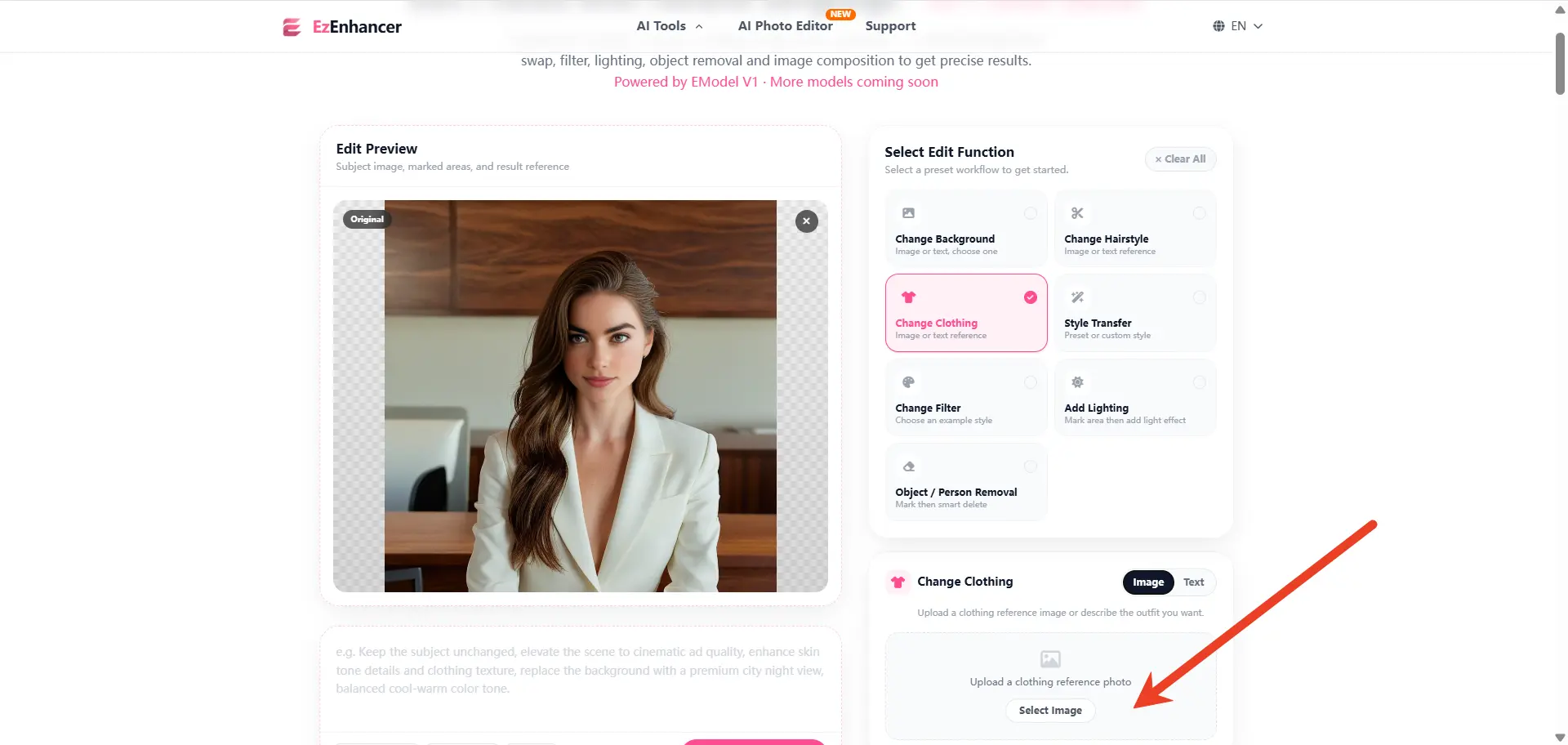 ezenhancer ai photo editor