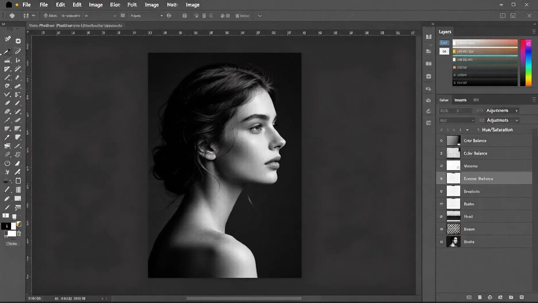 Photoshopカラー化